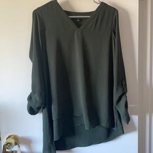 The Limited asymmetrical long top